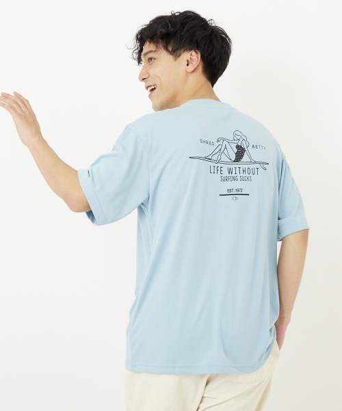 Ocean Pacific（オーシャンパシフィック）の「【OP / オーピー】バックプリント半袖Tシャツ / ユニセックス（Tシャツ/カットソー・メンズ・ホワイト/ライトパープル/ブルーグリーン・MEDIUM/LARGE/X-LARGE）」の20枚目の写真