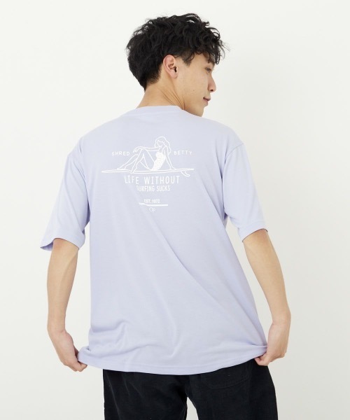 Ocean Pacific（オーシャンパシフィック）の「【OP / オーピー】バックプリント半袖Tシャツ / ユニセックス（Tシャツ/カットソー・メンズ・ホワイト/ライトパープル/ブルーグリーン・MEDIUM/LARGE/X-LARGE）」の15枚目の写真