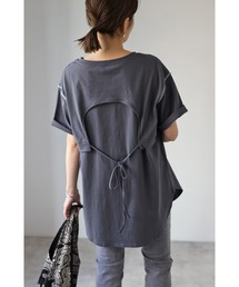 レイヤード風ステッチTシャツ