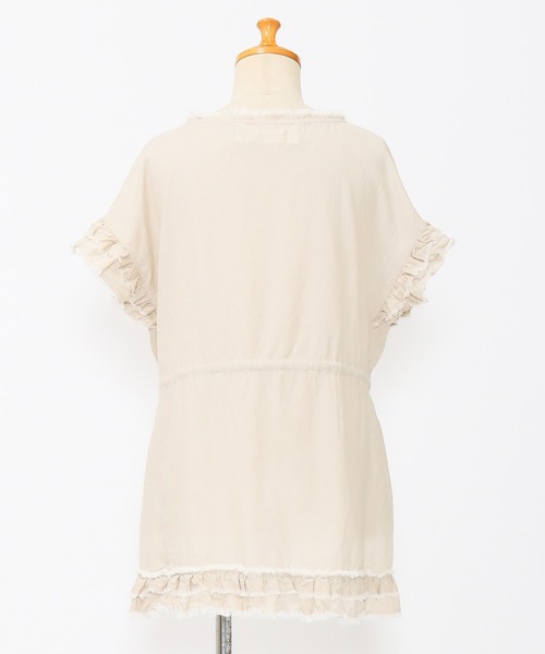 AS KNOW AS de base（アズノゥアズドゥバズ）の「手ほどきフリルプルオーバー（シャツ/ブラウス・レディース・グリーン系その他/ピンク系その他/ベージュ系その他・FREE）」の17枚目の写真