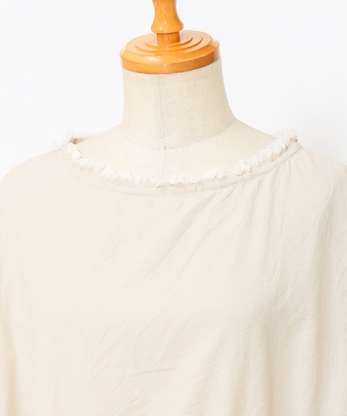 AS KNOW AS de base（アズノゥアズドゥバズ）の「手ほどきフリルプルオーバー（シャツ/ブラウス・レディース・グリーン系その他/ピンク系その他/ベージュ系その他・FREE）」の14枚目の写真