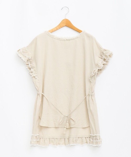 AS KNOW AS de base（アズノゥアズドゥバズ）の「手ほどきフリルプルオーバー（シャツ/ブラウス・レディース・グリーン系その他/ピンク系その他/ベージュ系その他・FREE）」の19枚目の写真