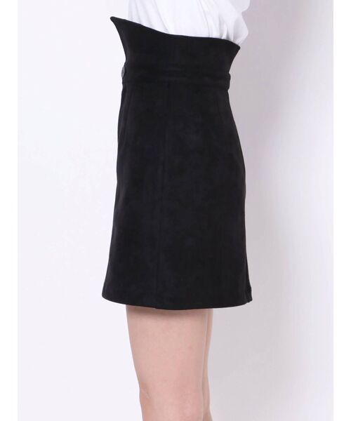 EMODA（エモダ）の「ハイマークミニスカート（スカート・レディース・ブラック/グレー/アイボリー・SMALL/MEDIUM）」の8枚目の写真