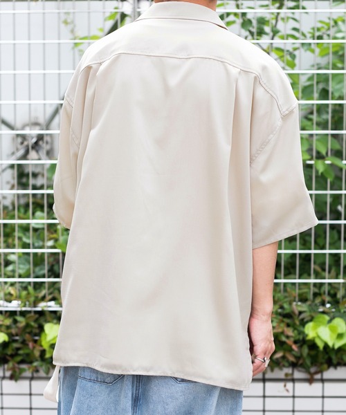 PairPair（ペアペア）の「BIGポケットルーズシャツ（ユニセックス）（シャツ/ブラウス・レディース・アッシュグレー/ブルー/アイボリー・MEDIUM/LARGE）」の21枚目の写真