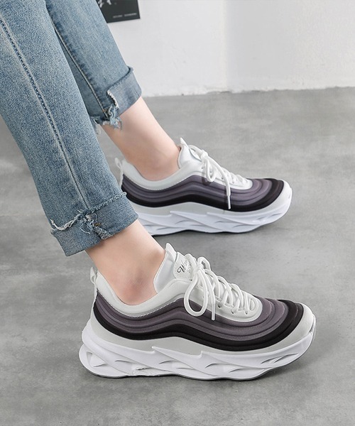 パステルカラー 厚底 ソール ダッドシューズ スニーカー Svec シュベック のファッション通販 Zozotown