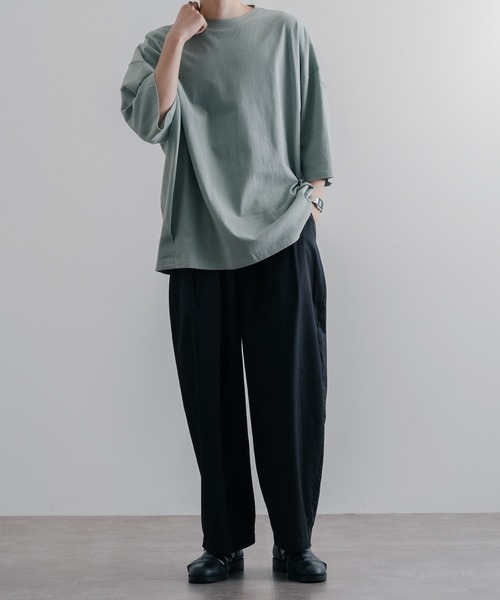 epnok（エプノック）の「イージーワイドバギーパンツ（その他パンツ・メンズ・ブラック/ブラウン・SMALL/MEDIUM/LARGE）」の7枚目の写真