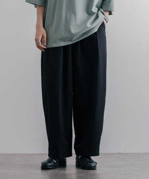 epnok（エプノック）の「イージーワイドバギーパンツ（その他パンツ・メンズ・ブラック/ブラウン・SMALL/MEDIUM/LARGE）」の3枚目の写真