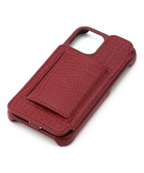Demiurvo（デミウルーボ）の「iPhone 12,iPhone 12Pro【DEMIURVO】デミウルーボ/POCHE/クロコ型押し背面手帳型スマホケース ストラップ付（スマホケース/カバー・レディース・ブラック/ベージュ/グレー/ワイン・FREE）」の10枚目の写真