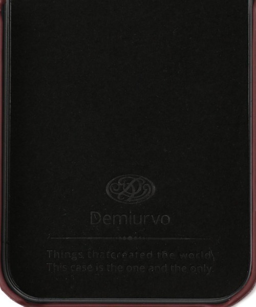 Demiurvo（デミウルーボ）の「iPhone 12,iPhone 12Pro【DEMIURVO】デミウルーボ/POCHE/クロコ型押し背面手帳型スマホケース ストラップ付（スマホケース/カバー・レディース・ブラック/ベージュ/グレー/ワイン・FREE）」の9枚目の写真