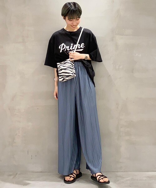 THE SHOP TK (ザ ショップ ティーケー )の「◆【WEB限定カラーあり】プリーツカットパンツ(その他パンツ・レディース・カーキ/ブラック/アイボリー/ブルー/グレー・12/11)」の10枚目の写真