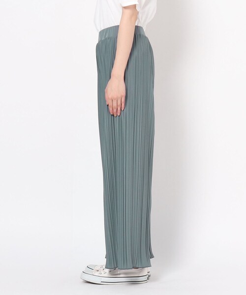 THE SHOP TK (ザ ショップ ティーケー )の「◆【WEB限定カラーあり】プリーツカットパンツ(その他パンツ・レディース・カーキ/ブラック/アイボリー/ブルー/グレー・12/11)」の15枚目の写真