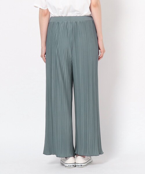 THE SHOP TK (ザ ショップ ティーケー )の「◆【WEB限定カラーあり】プリーツカットパンツ(その他パンツ・レディース・カーキ/ブラック/アイボリー/ブルー/グレー・12/11)」の16枚目の写真