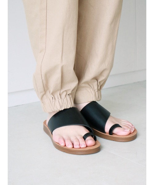 Samansa Mos2（サマンサ モスモス）の「裾絞りパンツ（その他パンツ・レディース・チャコール/ブラック/ブルー/ベージュ・ﾌﾘ-）」の8枚目の写真