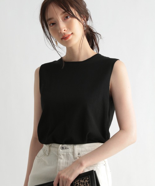 Andemiu(アンデミュウ)の「バックツイストデザインニット958495(ニット/セーター・レディース・ブラック/ピンク/ブラウン・FREE)」の2枚目の写真