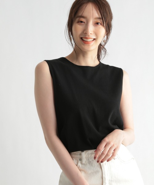 Andemiu(アンデミュウ)の「バックツイストデザインニット958495(ニット/セーター・レディース・ブラック/ピンク/ブラウン・FREE)」の6枚目の写真