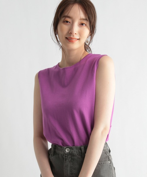 Andemiu(アンデミュウ)の「バックツイストデザインニット958495(ニット/セーター・レディース・ブラック/ピンク/ブラウン・FREE)」の21枚目の写真