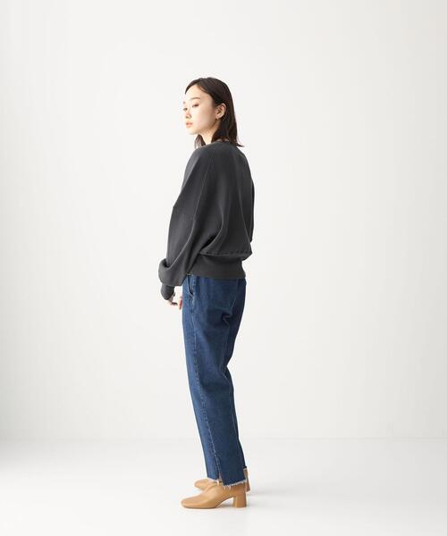 CITEN（シテン）の「＜CITEN（シテン）＞ フォルム リブ ワイド カーディガン（カーディガン/ボレロ・レディース・ライトグレー/ピンク/ダークグレー・FREE）」の18枚目の写真