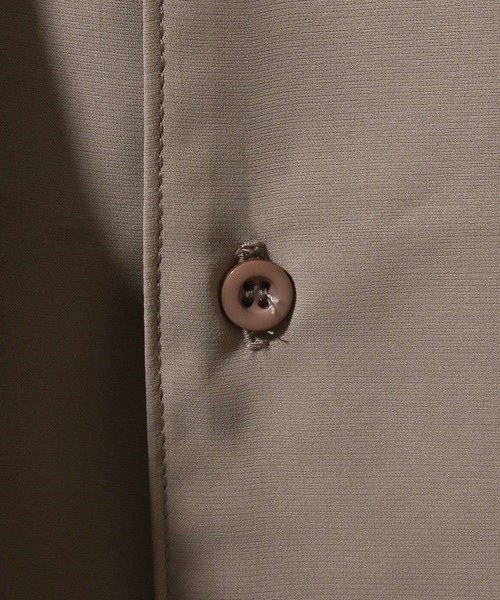 NILWAY（ニルウェイ）の「ケアフリートロミドルマンオーバーサイズオープンカラーシャツ（シャツ/ブラウス・メンズ・チャコールグレー/ライトグレー/ブラック/パープル/オフホワイト/ブルー/グリーン/ネイビー・MEDIUM/LARGE）」の22枚目の写真