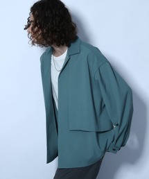 HARE | ヨークラペルシャツ(HARE)(シャツ/ブラウス)