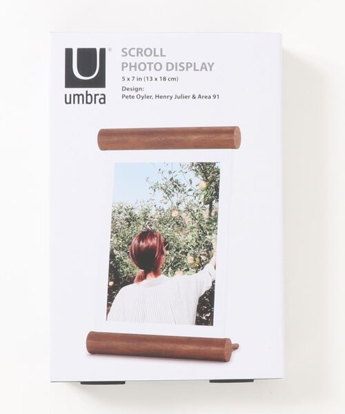 Umbra（アンブラ）の「umbra/スクロール フォトフレーム 14×18（フォトフレーム・レディース・ブラック/ブラウン/ライトブラウン・ONE SIZE）」の5枚目の写真