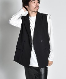 endevice | ダブル テーラード ジャケット ベスト(ベスト)