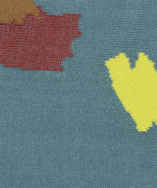 Paul Smith COLLECTION（ポールスミスコレクション）の「ブラシストローク アンクルソックス / 214724 AN（ソックス/靴下・メンズ・ベージュ系その他/グリーン系その他/パープル系その他・25-27）」の5枚目の写真