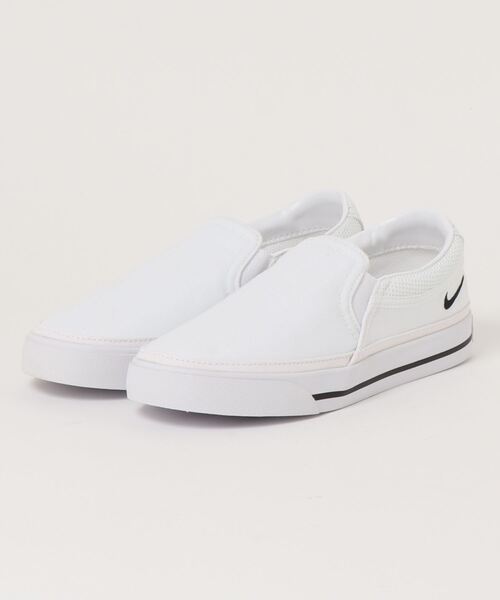 Nike Wmns Nike Court Lrgacy Slipon ウィメンズ コートレガシー スリップオン Cw6540 スニーカー Nike ナイキ のファッション通販 Zozotown