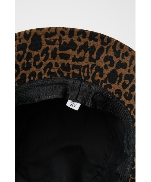 SLY（スライ）の「FINE COLE BUCKET HAT/バケットハット（ハット・レディース・ホワイト系その他2/ブラウン系その他2/ブラック・FREE）」の5枚目の写真
