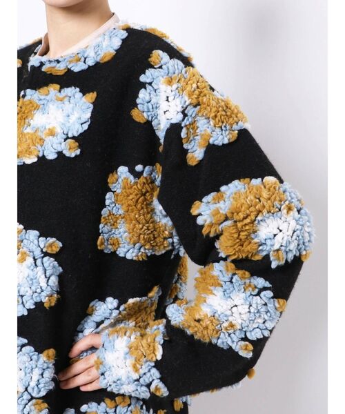 merry jenny（メリージェニー）の「fluffy pattern coat（その他アウター・レディース・ブラック/ベージュ/その他1・FREE）」の16枚目の写真