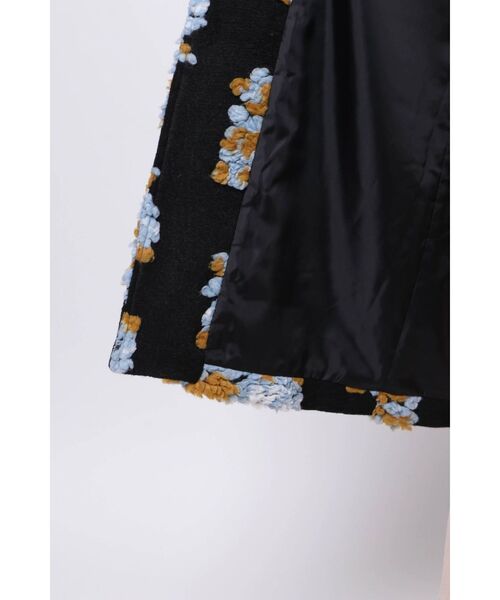 merry jenny（メリージェニー）の「fluffy pattern coat（その他アウター・レディース・ブラック/ベージュ/その他1・FREE）」の10枚目の写真