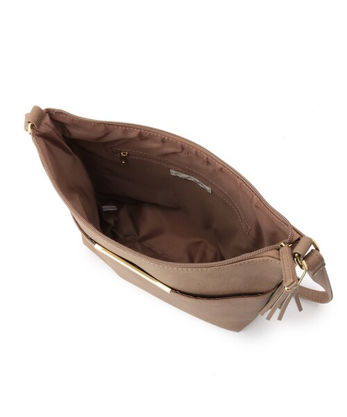 SHOO・LA・RUE(シューラルー)の「◆Wフェイスショルダー(ショルダーバッグ・レディース・ピンク/ダークブラウン/ライトグリーン/グレー/ネイビー/キャメル・00)」の10枚目の写真