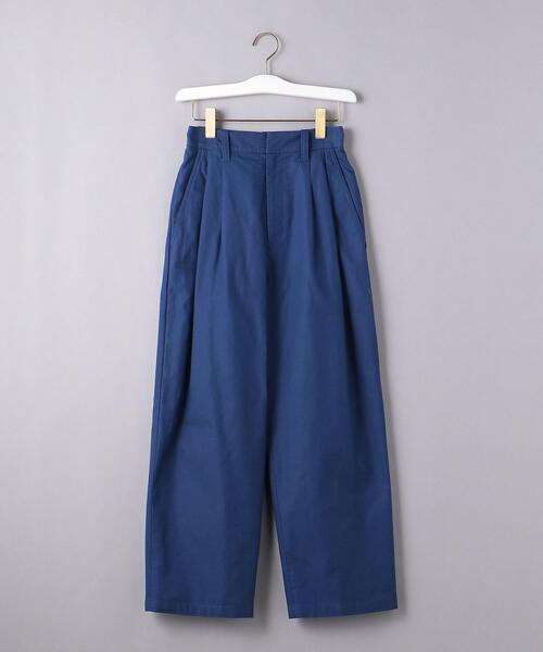UNITED ARROWS(ユナイテッドアローズ)の「WEB限定<UNITED ARROWS>C タック パンツ W(その他パンツ・レディース・ホワイト/ベージュ/ネイビー/ロイヤルブルー・40/38/36)」の12枚目の写真