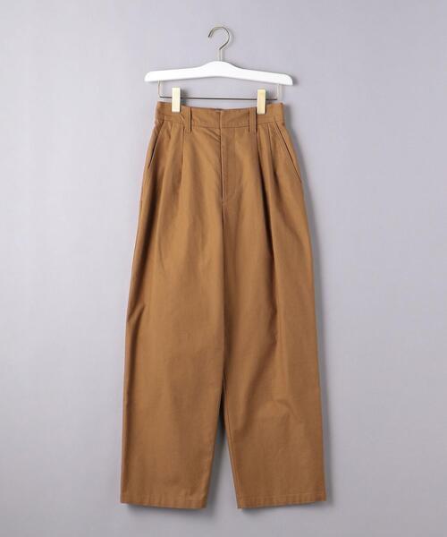 UNITED ARROWS(ユナイテッドアローズ)の「WEB限定<UNITED ARROWS>C タック パンツ W(その他パンツ・レディース・ホワイト/ベージュ/ネイビー/ロイヤルブルー・40/38/36)」の16枚目の写真