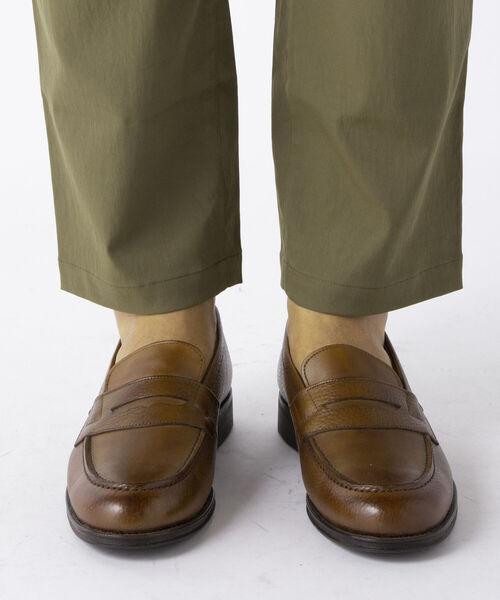 NOLLEY'S goodman（ノーリーズグッドマン）の「イージートラウザースラックス パンツ(※上品なカジュアルからビジネススタイルまで対応可能な万能トラウザーパンツ)（スラックス・メンズ・ベージュ/ネイビー/ブラウン系1/オリーブ・S/L/M/LL）」の11枚目の写真