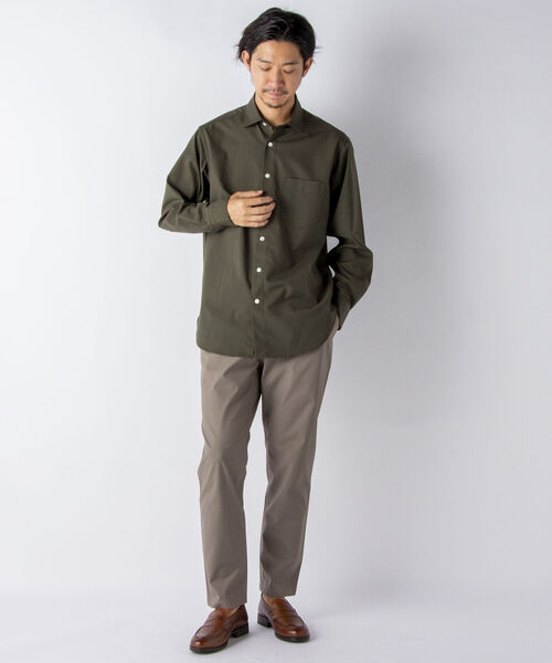 NOLLEY'S goodman（ノーリーズグッドマン）の「イージートラウザースラックス パンツ(※上品なカジュアルからビジネススタイルまで対応可能な万能トラウザーパンツ)（スラックス・メンズ・ベージュ/ネイビー/ブラウン系1/オリーブ・S/L/M/LL）」の15枚目の写真