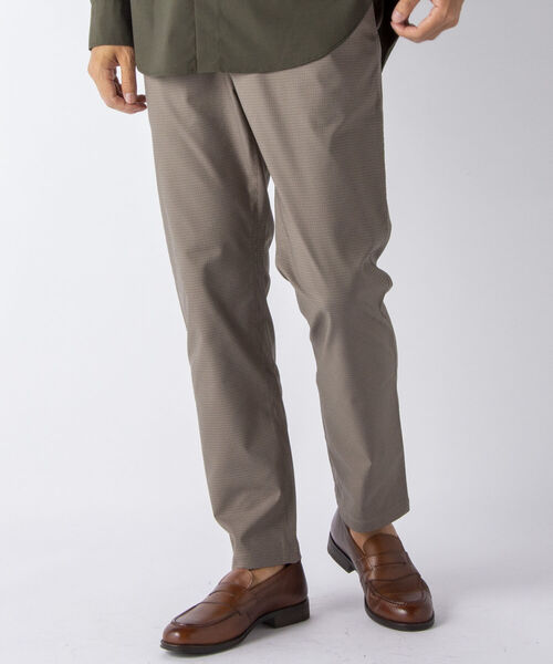 NOLLEY'S goodman（ノーリーズグッドマン）の「イージートラウザースラックス パンツ(※上品なカジュアルからビジネススタイルまで対応可能な万能トラウザーパンツ)（スラックス・メンズ・ベージュ/ネイビー/ブラウン系1/オリーブ・S/L/M/LL）」の16枚目の写真