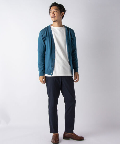 NOLLEY'S goodman（ノーリーズグッドマン）の「イージートラウザースラックス パンツ(※上品なカジュアルからビジネススタイルまで対応可能な万能トラウザーパンツ)（スラックス・メンズ・ベージュ/ネイビー/ブラウン系1/オリーブ・S/L/M/LL）」の21枚目の写真