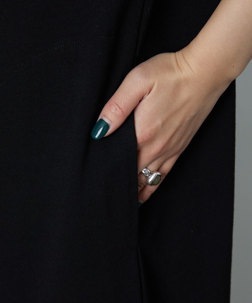 FREAK'S STORE（フリークスストア）の「リラックスTシャツワンピース（ワンピース・レディース・ブラック/グリーン・マルチサイズ）」の17枚目の写真