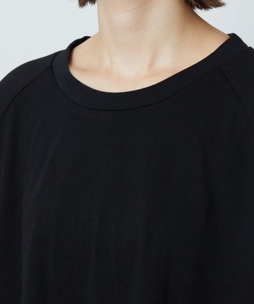 FREAK'S STORE（フリークスストア）の「リラックスTシャツワンピース（ワンピース・レディース・ブラック/グリーン・マルチサイズ）」の19枚目の写真