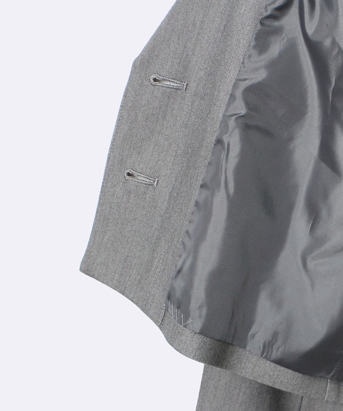 one way（ワンウェイ）の「【oneway Jeans】クロップドテーラードジャケット（テーラードジャケット・レディース・ライトグレー/ブラック・FREE）」の19枚目の写真