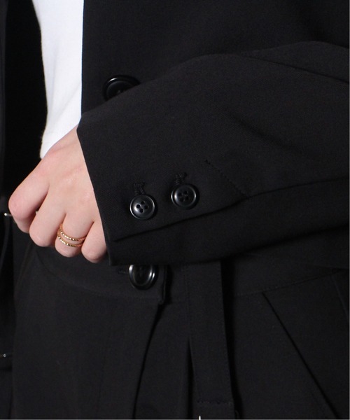 one way（ワンウェイ）の「【oneway Jeans】クロップドテーラードジャケット（テーラードジャケット・レディース・ライトグレー/ブラック・FREE）」の20枚目の写真