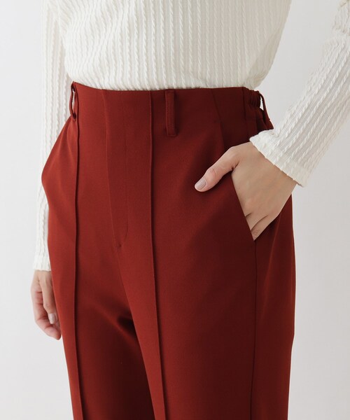 Cutie Blonde(キューティーブロンド)の「◆【S-L】カルゼワイドセンタープレスパンツ(その他パンツ・レディース・ブラック/ダークグリーン/ダークブラウン/サンドベージュ・01/02/03)」の9枚目の写真