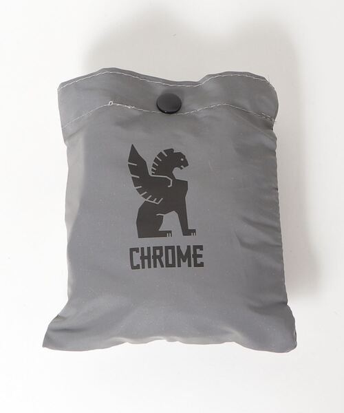 CHROME（クローム）の「CHROM/クローム SAFETY POCKET SHOULDER BAG ショルダーバッグ JP182BK（ショルダーバッグ・メンズ・ブラック・13ﾘｯﾀｰ）」の5枚目の写真