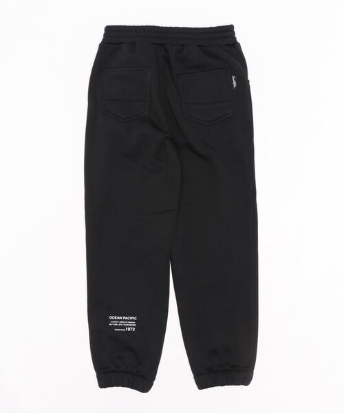 Ocean Pacific（オーシャンパシフィック）の「【OP:オーピー】キッズ 裏起毛 フリースパンツ（スラックス・キッズ・杢グレー/ブラック・150/160/130/140/120/170）」の3枚目の写真