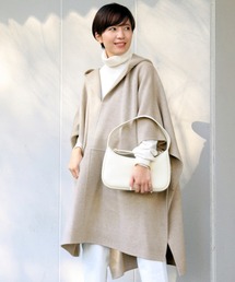 専用✨新品タグ付き　ドゥーズィエムクラス　　アサガーゼポンチョ　ベージュ ドゥーズィエムクラス EVERYDAY I LIKE. アサガーゼポンチョ