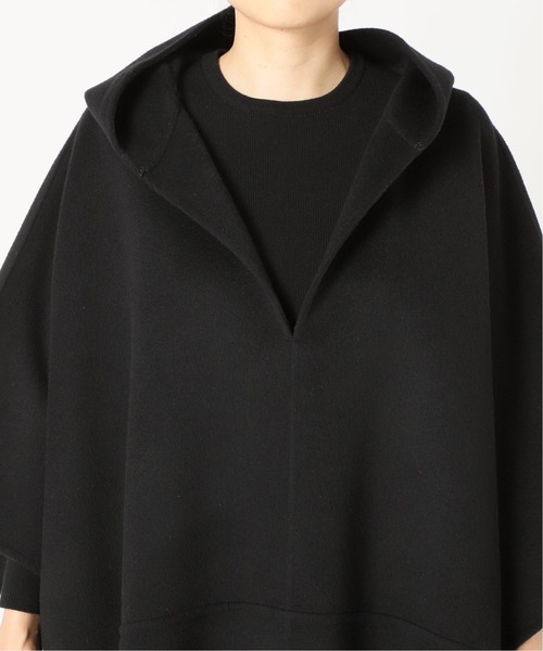 Deuxieme Classe（ドゥーズィエムクラス）の「*victorian ポンチョ（ポンチョ・レディース・ブラック/ベージュ・FREE）」の9枚目の写真