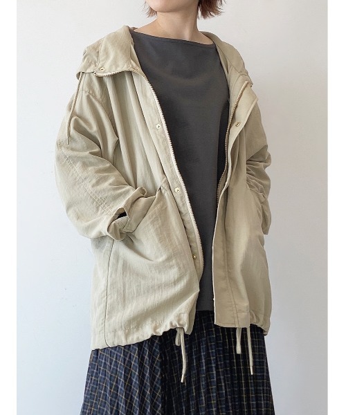 Samansa Mos2 blue（サマンサモスモスブルー）の「マウンテンパーカー