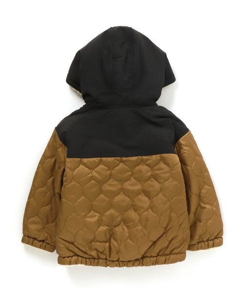 BREEZE（ブリーズ）の「WEB限定 リバーシブルインサレーションジャケット（ダウンジャケット/コート・キッズ・グレー/ネイビー/キャメル/カーキ・100/140/80/90/110/120/130）」の11枚目の写真