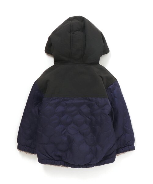 BREEZE（ブリーズ）の「WEB限定 リバーシブルインサレーションジャケット（ダウンジャケット/コート・キッズ・グレー/ネイビー/キャメル/カーキ・100/140/80/90/110/120/130）」の18枚目の写真