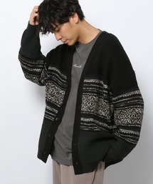 LAKOLE | ノルディック柄ジャカードカーディガン / 214824(カーディガン/ボレロ)